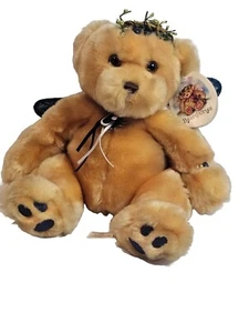Aurora Yellow  Teddy Bear Bearifairies Rare Plush 2001 vintage 10" - Picture 1 of 11