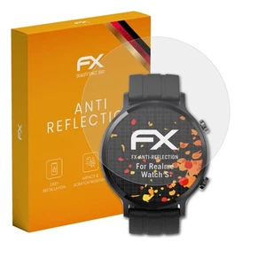 atFoliX 3x Screen Protection Film for Realme Watch S matt&shockproof - Zdjęcie 1 z 8