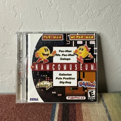 Namco Museum Sega Dreamcast Complete Pac Man Galaga Dig-Dug 2000 Release Date - Image 1 of 4