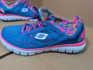 Skechers Skech Flex Womens 6.5 Athletic Shoes Relaxed Fit Multicolor SN12126 - Picture 1 of 9