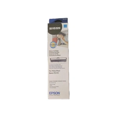 Genuine EPSON S015329 Black Printer Ribbon for LQ590 FX890 - Image 1 of 4