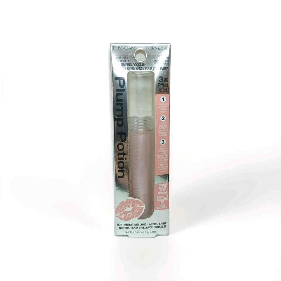 Physicians Formula Plump Potion Lip Pink Crystal Potion 2214 Plumping Cocktail - Image 1 of 4