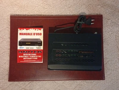 DECODER DIGITALE TERRESTRE UNITED - NON FUNZIONANTE - RICAMBI - Immagine 1 di 4