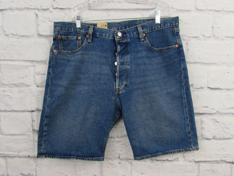 Levi’s 511 Slim Cut-Off Men’s Denim Shorts 38 Dark Blue Jean Shorts