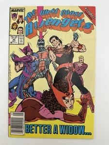 West Coast Avengers #44 (1989) NM– Marvel | Vision Taken | WandaVision Arc - Picture 1 of 2