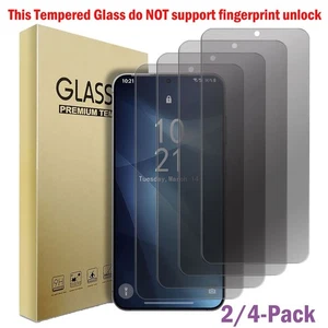 For Samsung Galaxy S25 Edge 5G Privacy Friendly Tempered Glass Screen Protectors - Picture 1 of 15
