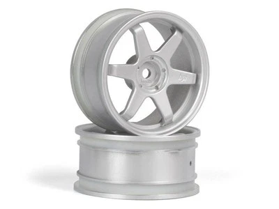HPI Racing - TE37 Wheel 26mm Matte Chrome (3mm Offset) - Image 1 of 4