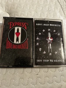 Love And Rockets Lot Hot Trip To Heaven & Express Cassette Tape (1994) Alt - Foto 1 di 3