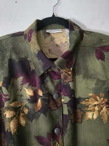 Drapers & Damons Vintage Blumen Herbst Top Cottagecore Praire Preloved Gr. XL - Bild 1 von 8