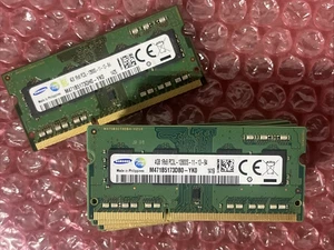 91x Samsung Laptop Memory 4GB 1Rx8 PC3L-12800S- M471B5173QH0-YK0 - Picture 1 of 1