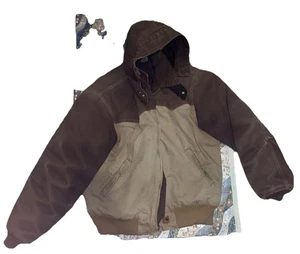 Vintage Carrhart Detroit Jacket Wear And Tear As Shown Large A148 - Bild 1 von 19