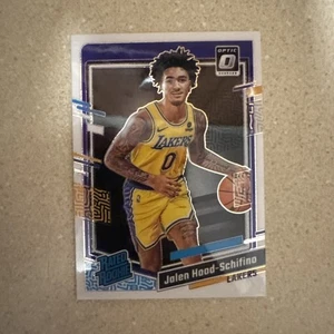 2023 Panini Donruss Optic Rated Choice Prizm Jalen Hood-Schifino #214 Rookie RC - Picture 1 of 2