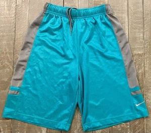 Boy’s Nike Basketball YOUTH Blue Gray Shorts Size Medium - Picture 1 of 3