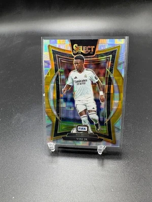 Vini Jr 2024-25 Panini Select Fifa #4 Pandora Prizm Real Madrid - Image 1 of 2