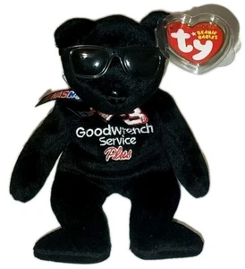Ty Beanie Baby - No 3 (#3)(DALE EARNHARDT) the NASCAR Bear (8.5 Inch) MWMTs - Picture 1 of 8