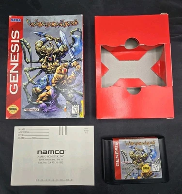 WeaponLord (Sega Genesis, 1995) Cardboard Box and Cartridge Only No Manual  - Image 1 of 4