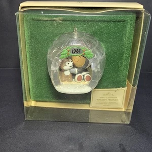 Hallmark 1981 Frosty Friends Ornament Vintage Original Box Igloo 2nd in Series - Picture 1 of 12