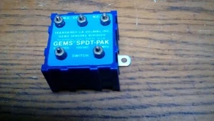 GEMS SPDT-PAK 22155 Relay, 120v, New, old stock - Picture 1 of 2