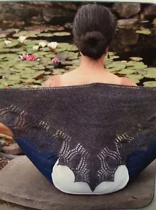 Ladies Elegant Shawl Knitting Pattern - Picture 1 of 1