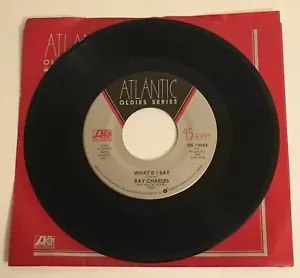 Ray Charles / What'd I Say Part 1 & 2 / Atlantic 45rpm / Mint - Picture 1 of 5