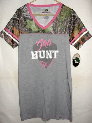 Женская рубашка с короткими рукавами Mossy Oak — размер S — новая с биркой - Изображение 1 из 2