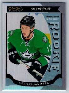 2015 O-Pee-Chee Platinum Mattias Janmark Rookie Rainbow #M17 Dallas Stars - Bild 1 von 2