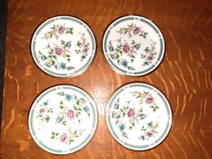 Set of 4 Lenox Morning Blossom 6-3/8" Bread / Dessert Plates - Picture 1 of 6