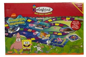Nickelodeon SpongeBob Squarepants Game Colorforms Big Easy Games 2002 University - Picture 1 of 4