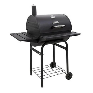 Barbecue Grill Charcoal BBQ Barrel Outdoor Cooking Warming Rack Cast Iron Grates - Picture 1 of 4