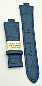 Compatible Breil Style Watch Strap Men's Alligator Print Plastic Insert - Picture 1 of 10