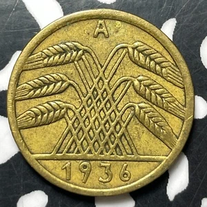 1936-A Deutschland 5 Pfennig (12 verfügbar) (nur 1 Münze) - Bild 1 von 4