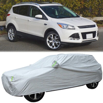 Waterproof Full Car Cover Snowproof UV Protection Windproof For Ford Escape XLT - Image 1 of 4