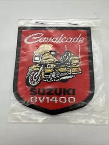 RAR Suzuki Cavalcade 80er Jahre gestickter Werbeaufnäher zum Aufbügeln - Bild 1 von 2