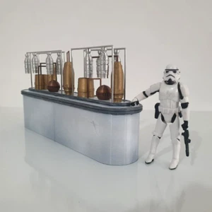 CUSTOM CANTINA BAR CENTRE DISPENSERS SET FOR 3.75 IN FIGURE DIORAMA - Picture 1 of 7