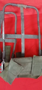Vintage 80s US Military Issue Alice Pack Frame Olive Drab W/Waist Kidney Pad - Bild 1 von 3