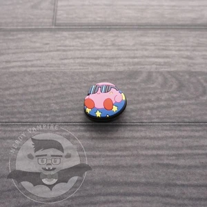 Kirby | Chillin with Sunglasses in Star Tube, Croc Charm | Shoe Decoration Charm - Picture 1 of 4