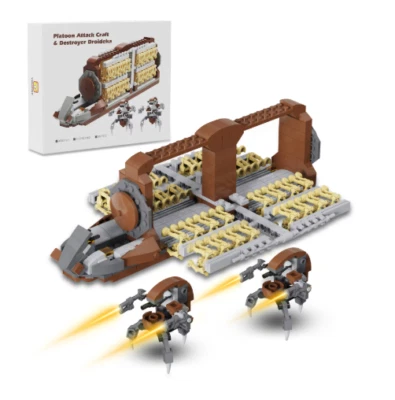 LEGO Star Wars: Battle Droid Carrier Custom (32x Battle Droids)