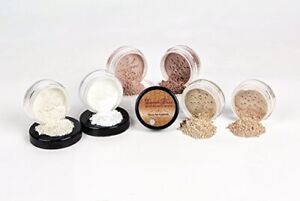 XL KIT Full Size Mineral Makeup Set Foundation Sheer Bare Face Matte Powder