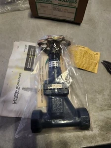 HANSEN GSB051H 1/2" Shut-off Valve Globe Bolted Bonnet Socket Weld NEW - Picture 1 of 4