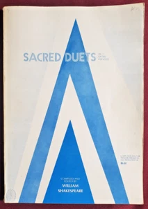 Sacred Duets - Collection of 2 Part Songs Shakespeare - Vol 1 - 2 High Voices - Picture 1 of 9