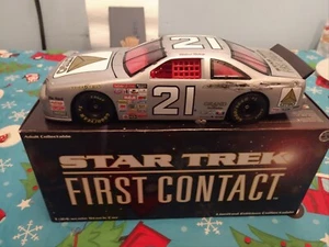 Michael Waltrip #21 Citgo First Contact Wood Brothers T-Bird 1/24 1996 - Picture 1 of 4