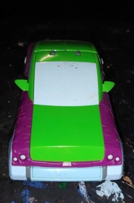 2003 Bandai Teen Titans Beast Boy Turbo Mobile - Many Vintage Items Available - Image 1 of 4
