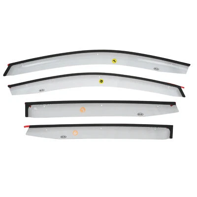 OEM NEW 2017-2018 Kia Niro Exterior Rain Wind Guard Sport Visors G5F22-AU000 - Image 1 of 4