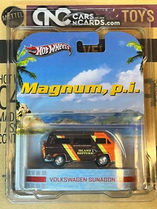 2013 Hot Wheels Retro Entertainment Magnum, P.I. Volkswagen Sunagon W/Protector - Picture 1 of 4