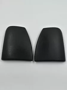 99-2004 Porsche 911 996 Boxster Front Console Trim Cover Pair Leatherette Black - Picture 1 of 6