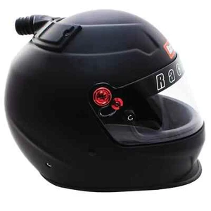 RaceQuip Pro20 Top Air Full Face Helmet Flat Black XL Snell SA2020 266996RQP - Imagen 1 de 4