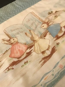 Vintage /Beatrix Potter Baby Blanket / 1989 - Picture 1 of 10