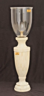 家居装饰木骨镶嵌飓风烛台 — 第 1/4 张图片