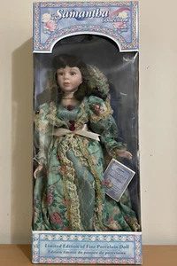 Bambola Samantha Collection Porcellana Samantha Medici Edizione Limitata 1998 - Foto 1 di 4