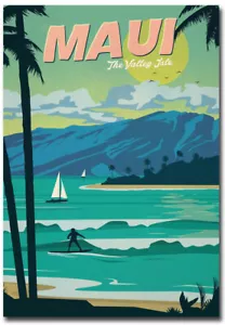Maui Hawaii Travel Refrigerator Magnets Size 2.5" x 3.5" - Picture 1 of 1